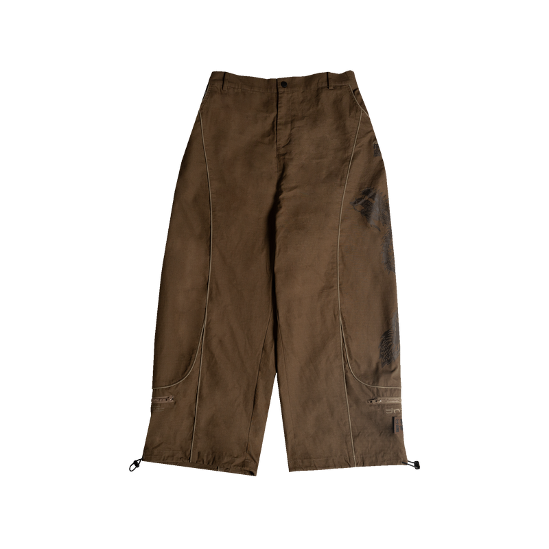 WK Dragon Pants (Brown)