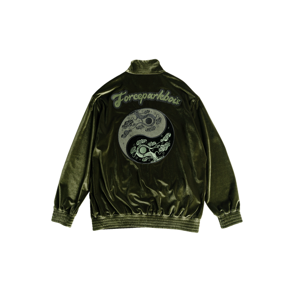 Velour Track Jacket (Green) – TNTCO Store