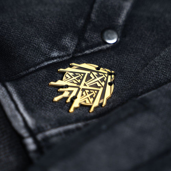 Golden Stonedwashded Hoodie (Black)