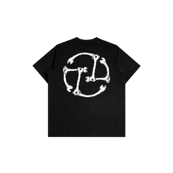 Skeleton Logo Tee (Black)