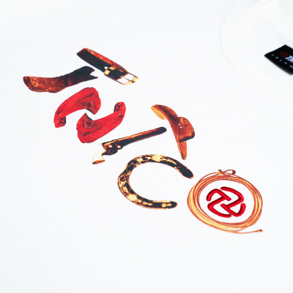 Wild West Logo Tee (White)