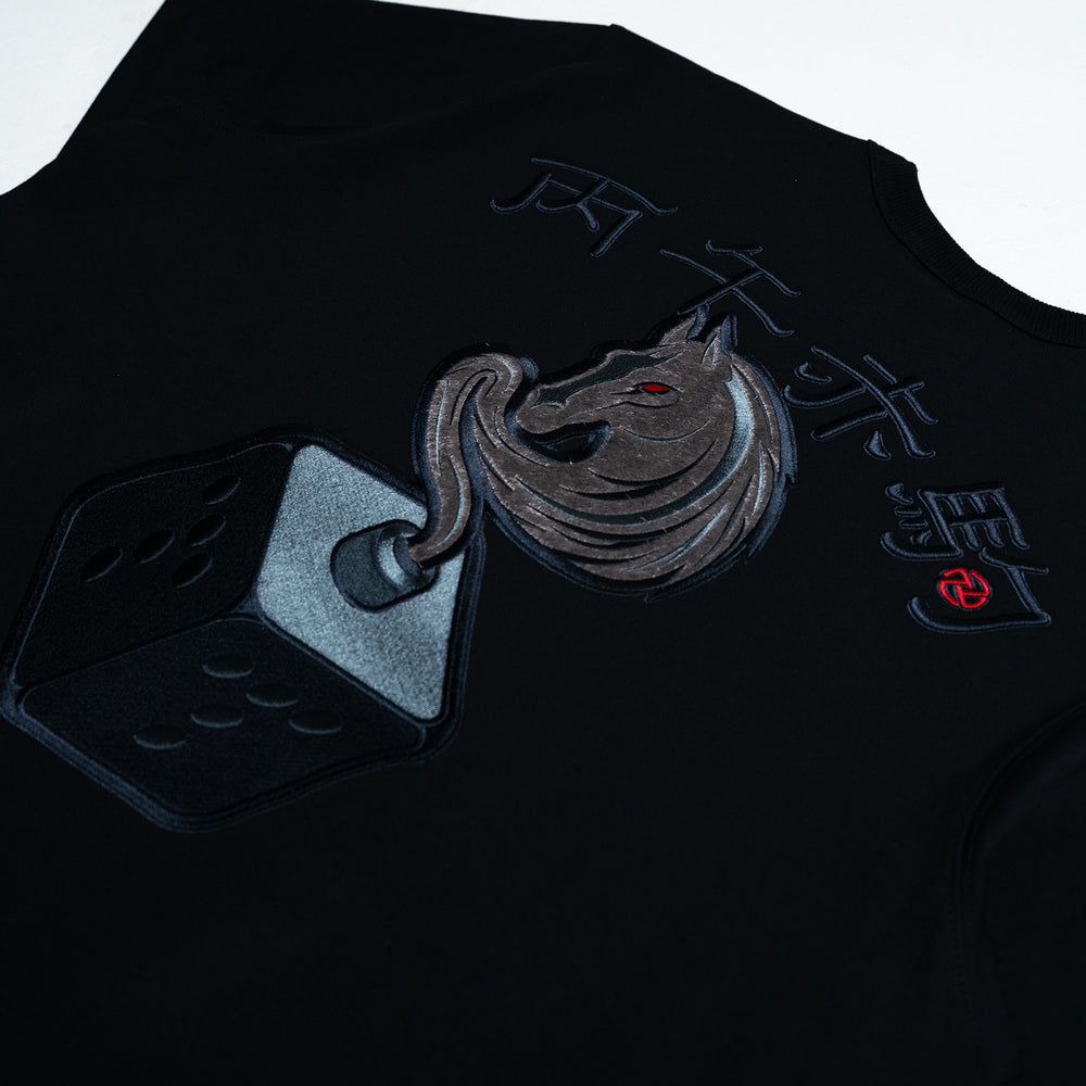 Chess Horse Tee (Black)