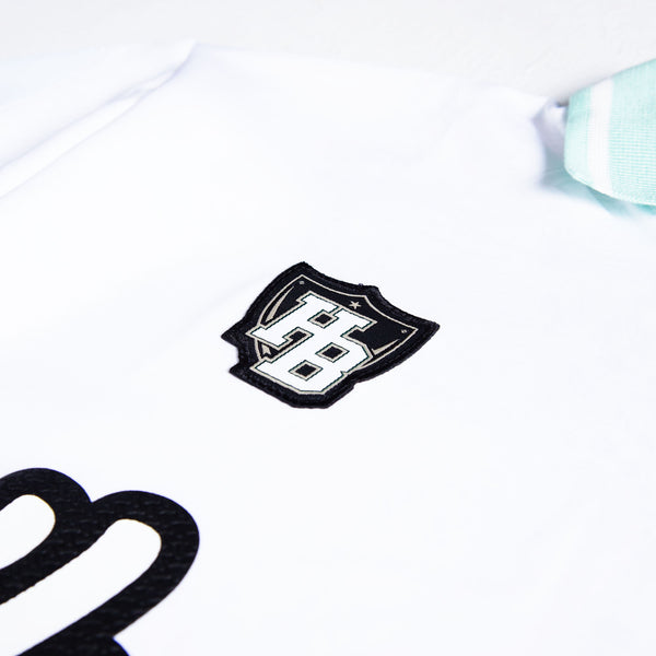 Wisdom Homegirls Jersey (White/Tiffany)