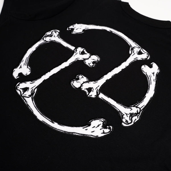 Skeleton Logo Tee (Black)