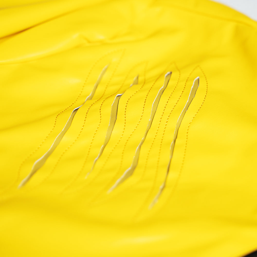 Battle Call Biker Jacket (Yellow/Black)