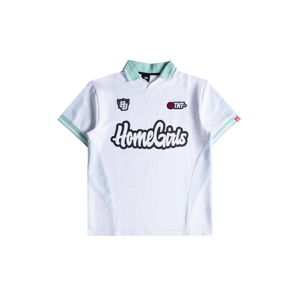 Wisdom Homegirls Jersey (White/Tiffany)
