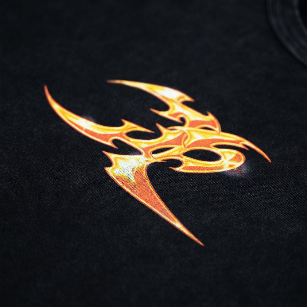 Golden Stonedwashed Tee (Black)