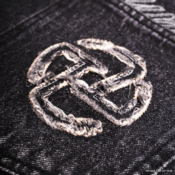 HXH Camo Ripped Jorts (Black)