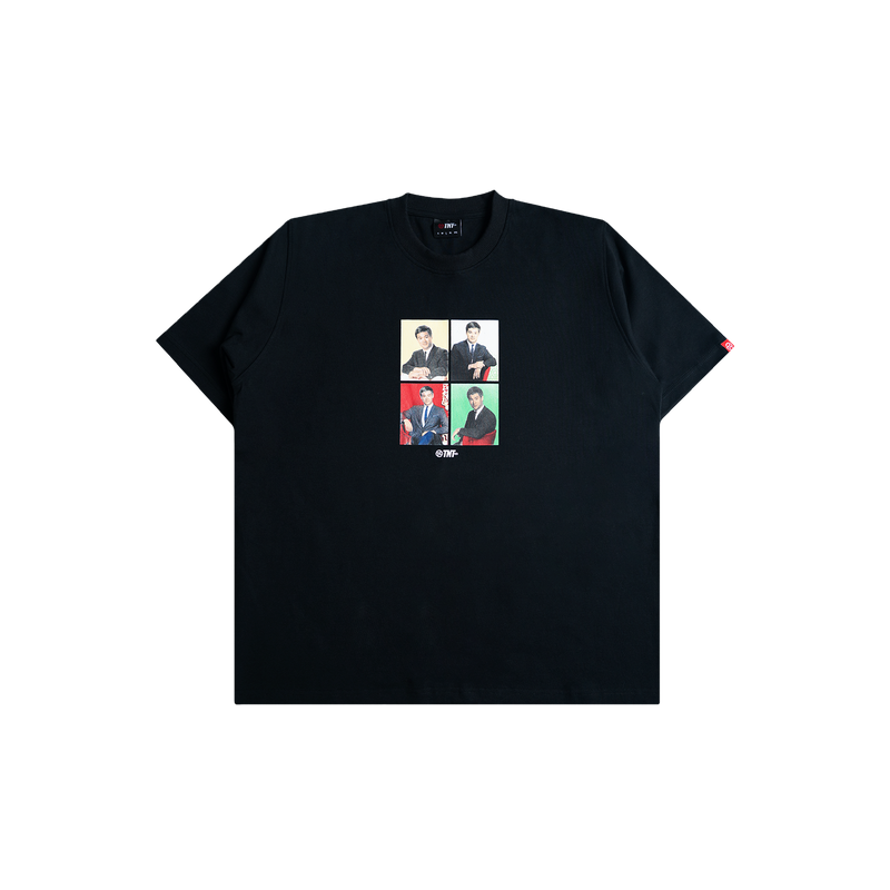 Man In Suit Tee (Black)