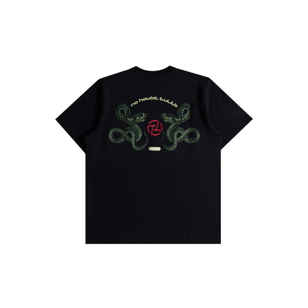 Snake NHR Tee (Black/Green)