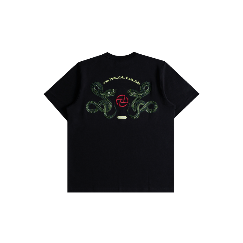 Snake NHR Tee (Black/Green)