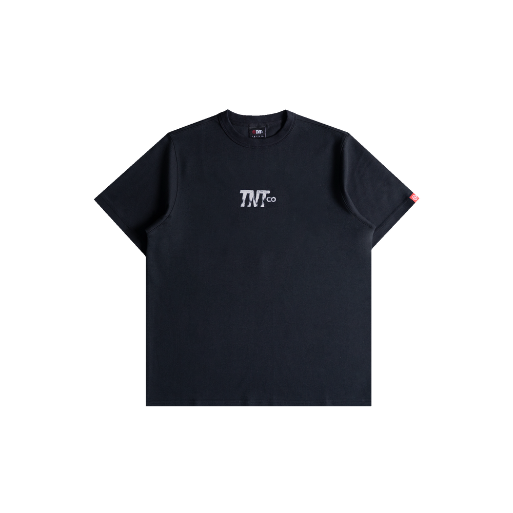 Textured Logo Tee (Black)