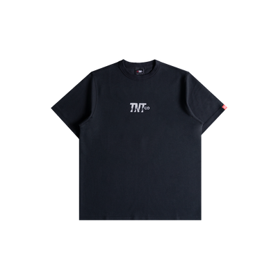 Textured Logo Tee (Black)