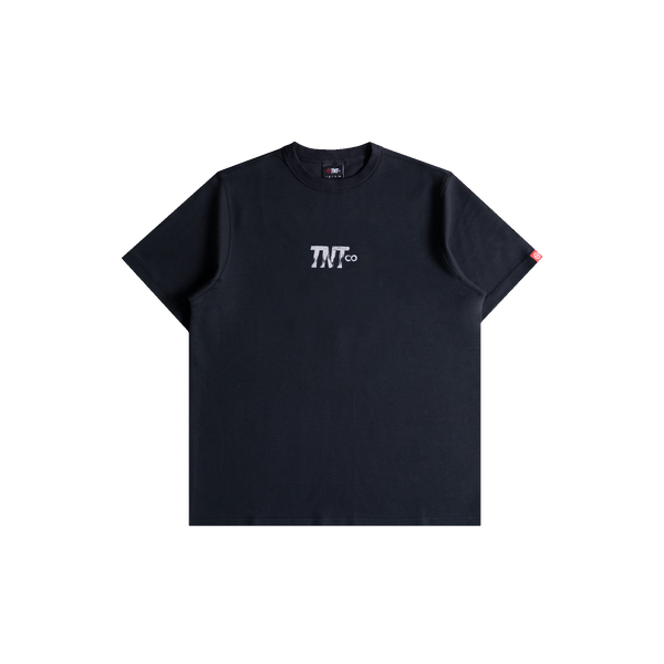 Textured Logo Tee (Black)