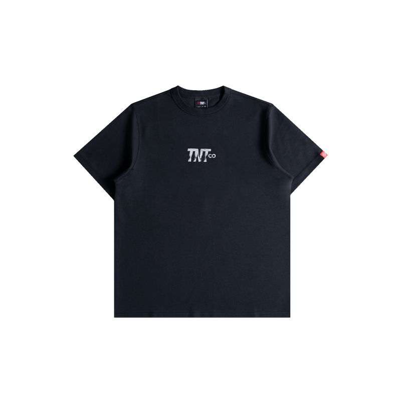 Textured Logo Tee (Black)