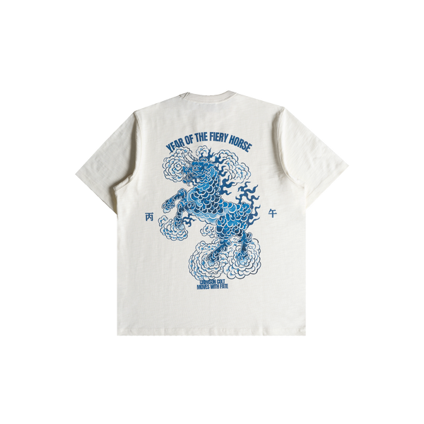 Porcelain Horse Tee (White)