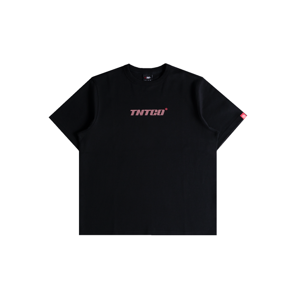 Bold Logo Tee (Black/Pink)