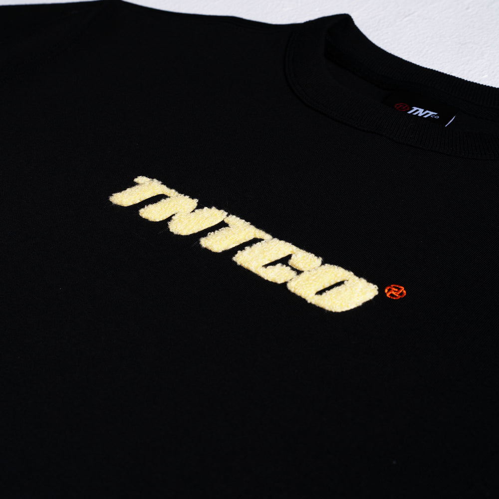 Bold Logo Tee (Black/Yellow)