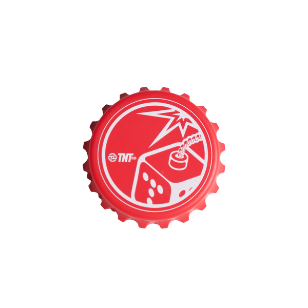 Dicenamite Bottle Cap Opener Magnet