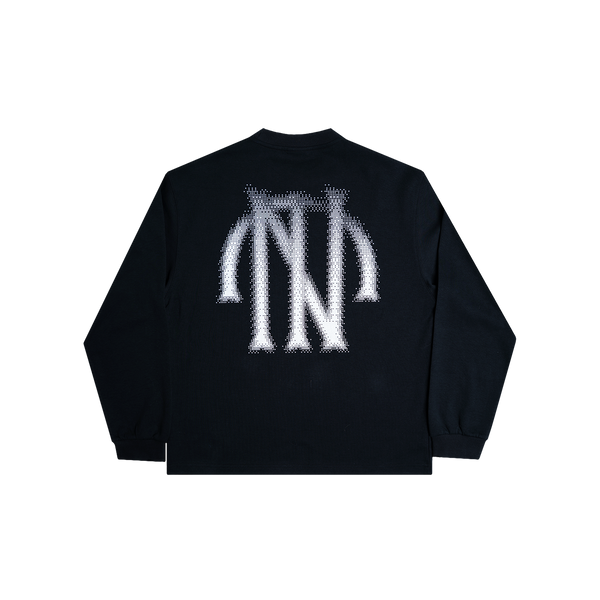 Fading Logo L/S (Black)