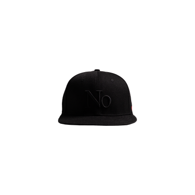 NO Snapback Cap (Black)