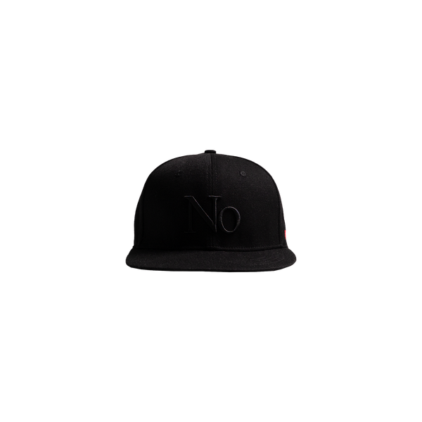 NO Snapback Cap (Black)