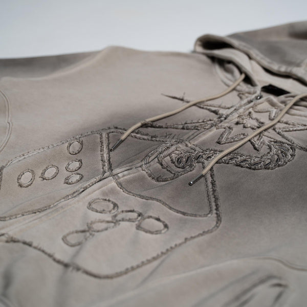 Iron Dice Hoodie (Grey)