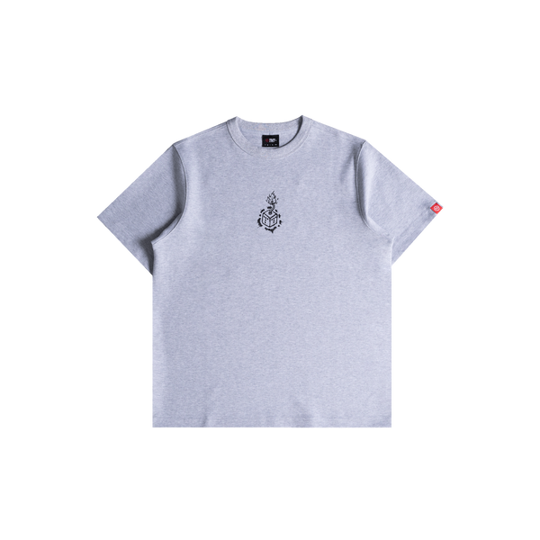 Flame Dice Tee (Grey)