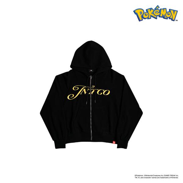 Dragonite Zipped Hoodie (Black)