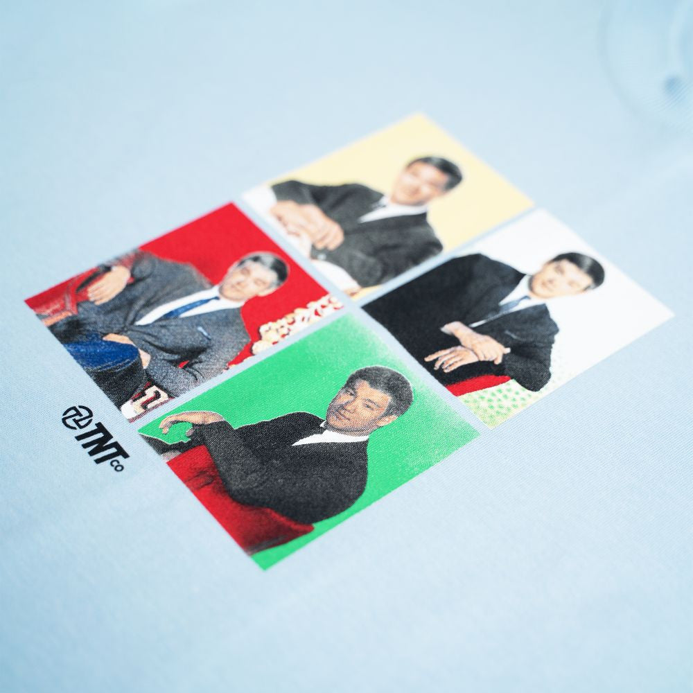 Man In Suit Tee (Light Blue)
