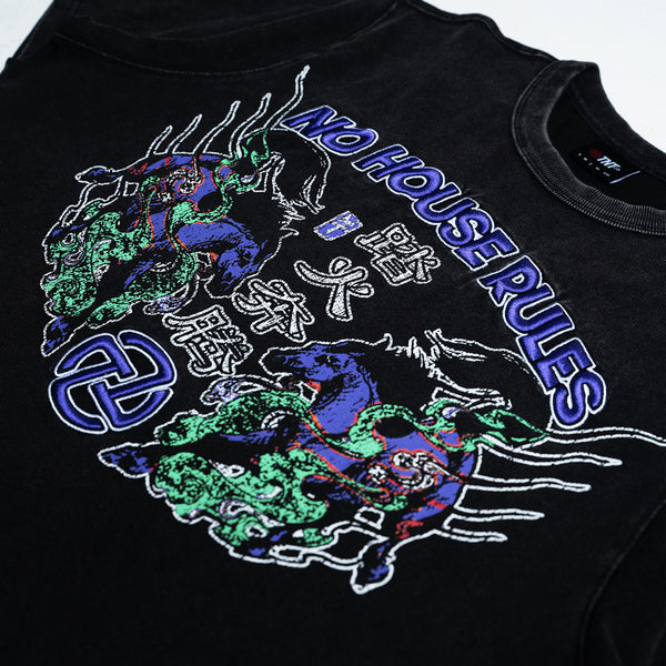 Mustang Stonewashed Tee (Black)