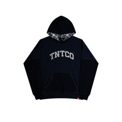 Patched Logo Hoodie (Navy)