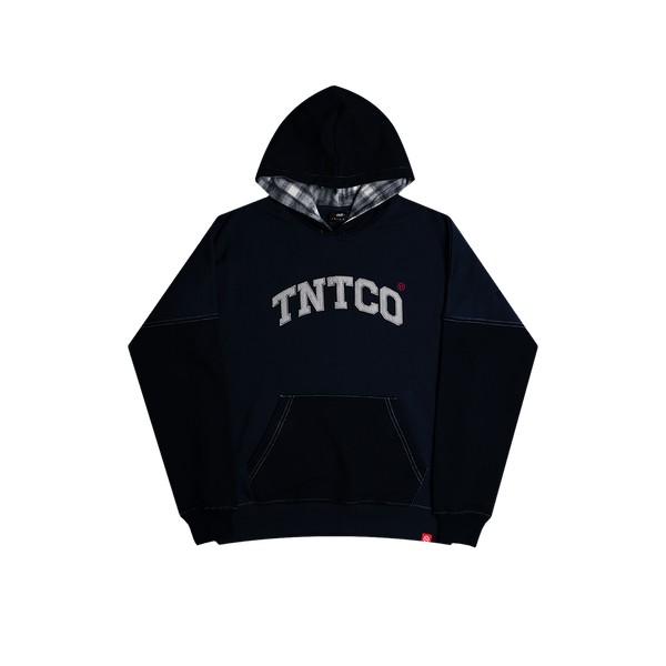 Patched Logo Hoodie (Navy)