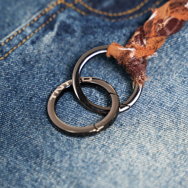 Distressed Logo Jorts (Blue)