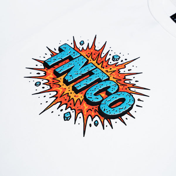 Burst Logo Tee (White)