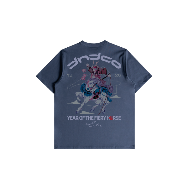 Samurai Tee (Navy)