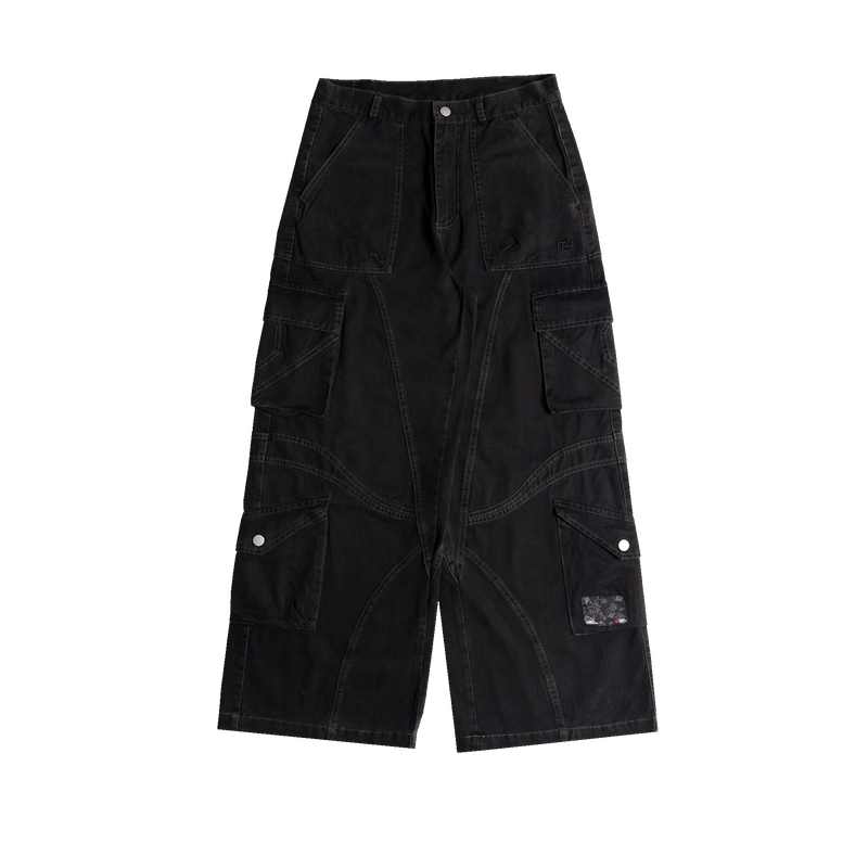 Web Biker Pants (Black)