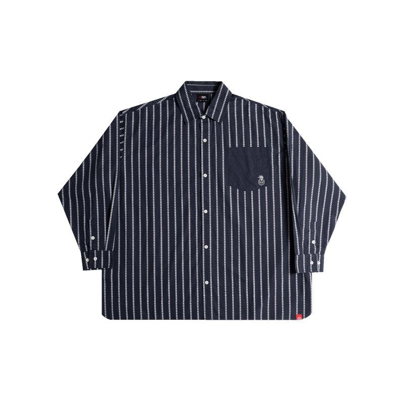 Mini Spider Oversized Shirt (Navy)