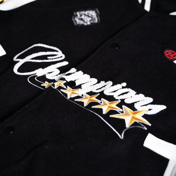 Champion Varsity Jacket (Black)