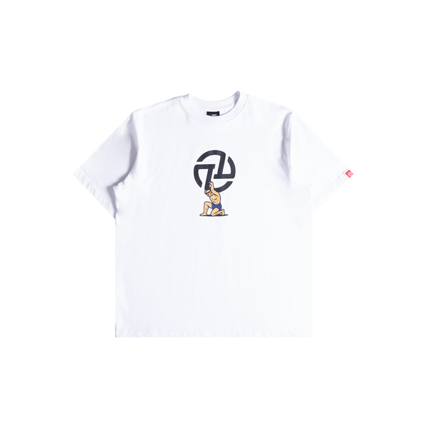 Burden Logo Tee (White)