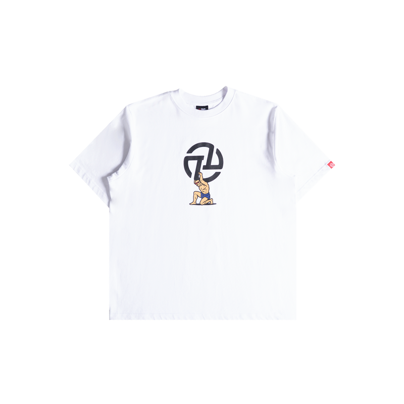 Burden Logo Tee (White)