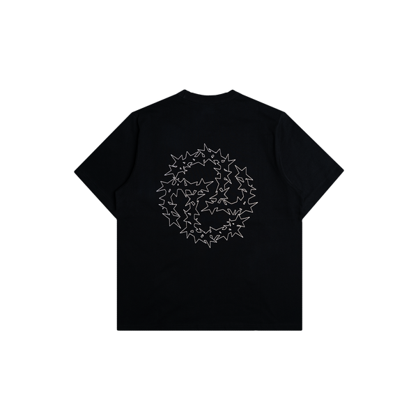 Spiky Logo Tee (Black)