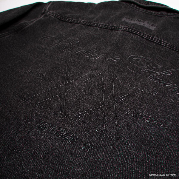 HXH Camo Denim Jacket (Black)