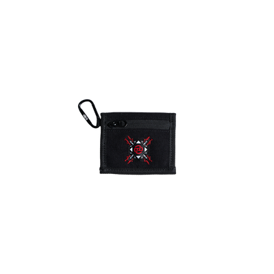 Floral Wallet (Black)