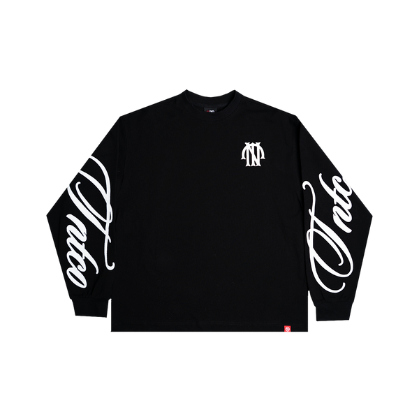 After Dark Logo L/S (Black)