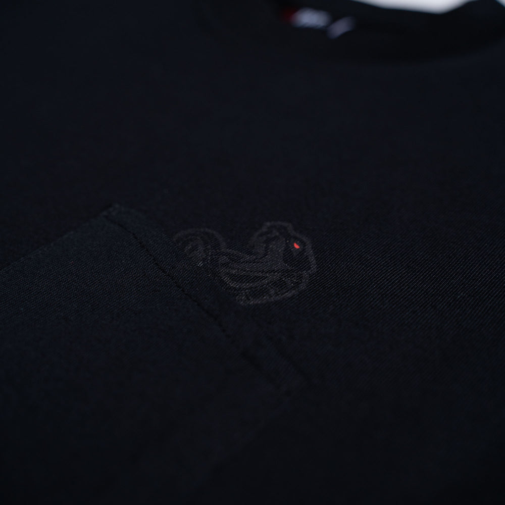 Snake Logo Tee (Black)