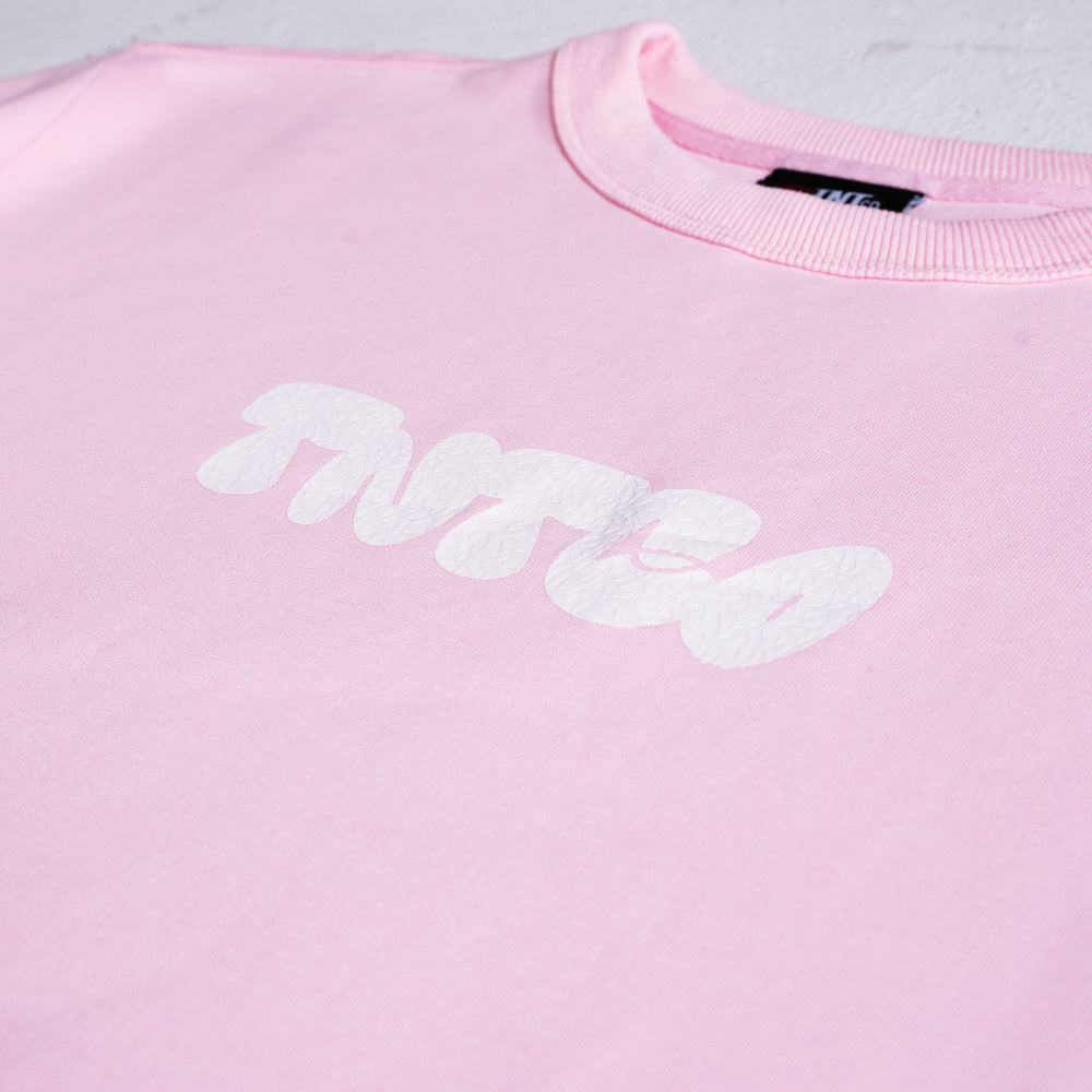 Bubble Logo Tee (Pink)