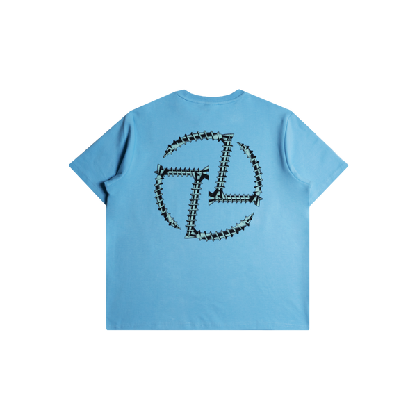 Screw The Logo Tee (Blue)