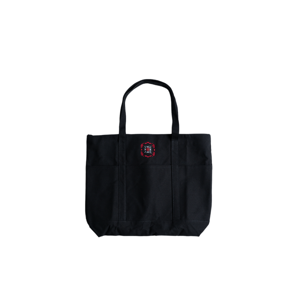 Floral Totebag (Black)