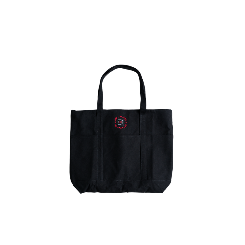 Floral Totebag (Black)